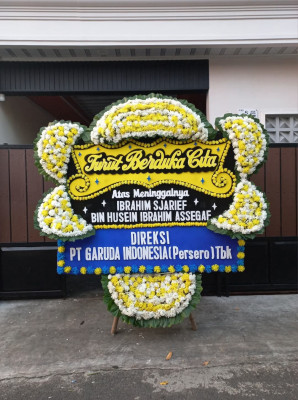 Papan Bunga Duka di Martimbang