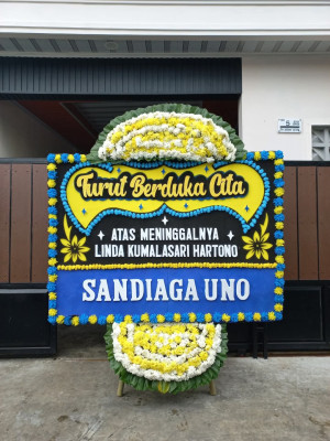 Papan Bunga Duka di Martimbang